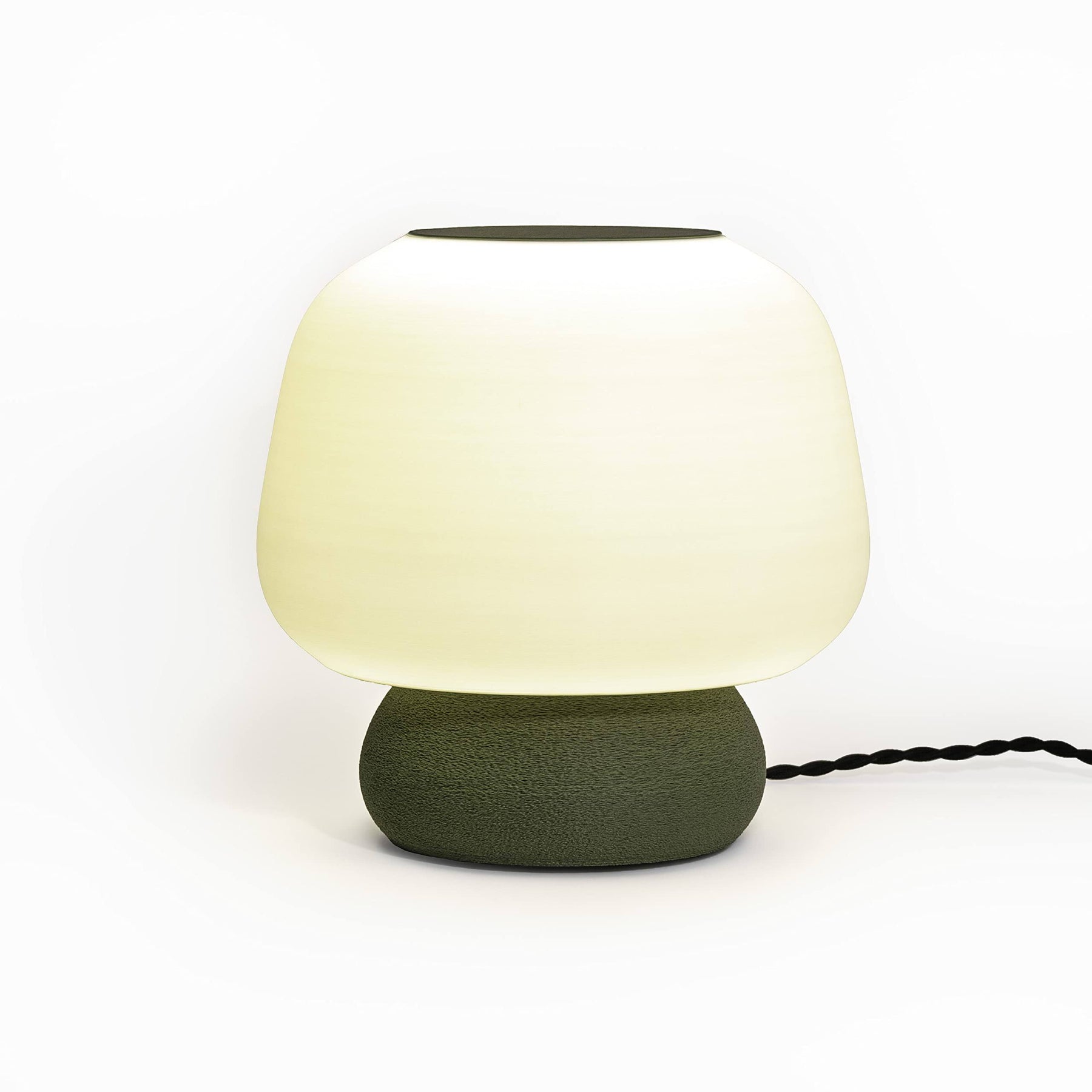 Jonathan Y Mushroom Modern Classic Plant-Based PLA 3D Printed Dimmable LED Table Lamp